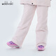ODDIVSKI children's ski pants boys and girls warm waterproof single and double board medium and large children's snow pants new pants Sweetheart Party One Size 150