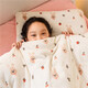 Yalu Class A milk velvet winter quilt thickened children's bed quilt kindergarten nap blanket quilt soy quilt core household removable and washable Sweet Rabbit Paradise Class A maternal and infant grade skin-friendly and can sleep naked 100x120 Velvet quilt cover + quilt core About 1.8Jin Jin equals 0.5kg