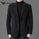 AX Armani Winter Down Suit Men's Trendy Warm Top Removable Down Liner Casual Men's Suit Gray M