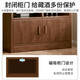 Zhong Zhang Gui solid wood ecological board wine cabinet wall-mounted living room storage display cabinet commercial wine rack 2024 new home new Chinese style door-to-door delivery thickened 15mm plate 60cm-original wood grain