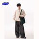 SWAMP AREA American Henry collar sweater for men in autumn and winter new style lazy high-end sweater top jacket light apricot trendy best-selling model M 160-170CM 95-110Jin Jin equals 0.5 kg