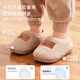 MY LITTLE PONY Children's Cotton Slippers Bag Heels Winter Boys Floor Shoes Girls Furry Home Shoes Baby Slippers Children's Cotton Shoes M101 Khaki (It is recommended to choose one size larger for fat feet) 24 inner length 16.5cm 170 size foot length 15.5-16cm