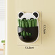 Small panda sealing clip refrigerator magnetic sticker wall hanging two-choice clip bag snacks moisture-proof insurance cute sealing clip magnetic style