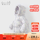 DAVE&BELLA children's down jacket girls' tops boys' down jacket winter new baby clothes warm children's coat cat print DB4238127-A 90 cm (recommended height 80-90cm)