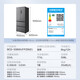 Midea Refrigerator 508 French multi-door dual system large capacity first class energy efficiency dual frequency conversion four door household refrigerator PST sterilization and odor-free air-cooled frost-free refrigerator wifi intelligent control 508 dual system bottom cooling ultra-thin flat inlay Stardust Sand