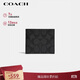 COACH Brand Direct Supply Herren-Kurzfaltbrieftasche schwarz F6655
