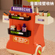 Yimi Children's House jouant Toys BBQ Cart Spray Kitchen Kitchen Skewers Cadeau d'anniversaire pour les enfants âgés de 3 à 6 ans