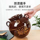 Earthen pottery lard jar with lid extra thick and high temperature resistant household oil jar household storage jar 10 Jin Jin is equal to 0.5 kg Earthen pottery double-eared lard jar natural and rustic