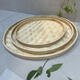 Dustpan bamboo drying basket household large tea bamboo sieve bamboo products decoration wholesale bamboo plaque painting weaving bamboo white non-porous 60cm