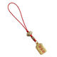 New Year of the Horse New Ancient Brass Peace Talisman Mobile Phone Hanging Chain Rope Pendant Small Pendant To Ensure Peace in the New Year of the Year of the Horse to Send to Family and Relatives and Friends Red Rope Peace Blessing Mobile Phone Chain*1 Holder Peaceful Peace Good Luck and Good Luck
