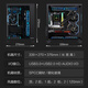 Yeston Core i5 14600KF/RTX4060/5060Ti assembled computer host Delta Datile game host computer desktop sea view room DIY complete machine configuration five i5 14600KF丨RTX4060 flagship