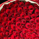 Bouquet of 99 red roses, express delivery of love, proposal, birthday gift to girlfriend, flowers delivered by local flower shop, deep love丨99 red rose bouquet