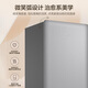 Haier true power saving 165L two-door small refrigerator first-class energy efficiency air-cooled frost-free black gold purification gray HC2-165WGHC2E9S9 national subsidy