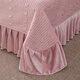 Fu丨Anna milk velvet four-piece set thickened plus velvet baby velvet warm quilt cover with anti-static bean paste bed cover 1.5m four-piece set