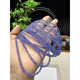 Fat Donglai same style tanzanite necklace high pallet bead color crystal rod 2.5-3.6 mm 41 cm about P333-2# tanzanite necklace semi-finished product without buckle