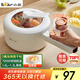 Bear electric cooker, small electric cooker, electric steamer, long handle, small dormitory electric cooker, multifunctional food cooker, student instant noodles P16M2 1.6L with steamer, government subsidy