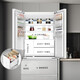Casarte 550-liter French multi-door ultra-thin zero-embedded fully automatic ice-making and frost-free refrigerator BCD-550WGCFDMGZHU1