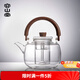 Rongshantang thickened glass steaming teapot, teapot, household large-capacity kettle, teapot, stove, health pot, teapot, glass teapot-Yuanqiao beam teapot 1.5L