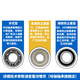 Rodamientos 6210 6211 6212 6213 6214 ZZ 2RZ HRB HRB Harbin Axis Group 6210 Abierto