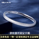 Miss JuJu pt950 platinum fantasy cat eye bracelet for women platinum colorful brushed round bracelet Free engraving, ghostwriting greeting cards, please contact online customer service for details