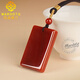 MARDOTG red agate safe and sound brand pendant for men and women, zodiac year amulet, simple jewelry, anniversary holiday gift