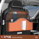Car Seat Back Storage Bag Multifunctional Hanging Bag Car Storage Box X/X1/X7/X5/i Series 5 Series 1 Series Yuanqi Orange - Multifunctional Backseat Storage Bag BMW i3