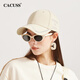 CACUSS Baseball Cap 2025 Spring New Men's and Women's Fashionable Peaked Hat Wide Brim Sun Protection Sunshade Sports Hat Zunya Black Adjustable (56-60CM)