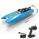 OL cross-border high-speed remote control boat waterproof remote control speedboat boat water model children's electric toy boat resistant blue