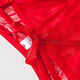 Modallo vier rote Jahr Unterwäsche für Frauen Internet Prominente Spitzen-Unterwäsche Unterwäsche reiner Baumwollgezerrte sexy Briefs 4] 844+101+533+104 m Code Empfohlen 80-100jin [Jin gleich 0,5 kg]]
