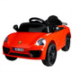 Dianmai children's electric four-wheel vehicle, toddler remote control car, baby 4-wheel toy car, child charging remote control sports car, red, ordinary model (low configuration)