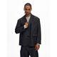 Semir American old money style silhouette simple casual suit jacket men and women cleanfit commuter suit gray pants S