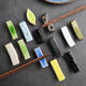 Qinkai Japanese bridge chopstick pillow ceramic household retro chopstick holder kiln tableware chopstick restaurant public chopstick holder matte sushi chopstick holder 10 pieces