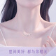 Zhen Shang Silver Necklace Women's Pendant 2025 New Birthday Gift Anniversary Niche Light Luxury High-end Sent to Girlfriend and Wife