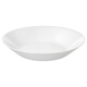 IKEA (IKEA) OFTAST heat-resistant dinner plate, dish, dish, Western-style plate, bone dish, home set tableware, white deep plate 20cm