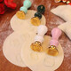 Household blessing, wealth, longevity and joy dumpling seal pasta baking dumpling artifact blessing word dumpling skin fire paint small seal fortune, wealth, longevity and joy, full set of 4 pieces
