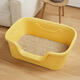 Crazy owner extra large semi-enclosed cat litter box anti-splash cat toilet extra large anti-odor cat litter box huge kitten litter box