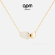 APM Monaco new product Galet adjustable necklace gold fashion sparkling design jewelry gift sweater chain gold