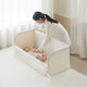 Kangmeng crib middle bed baby anti-fall and anti-pressure portable guardrail newborn foldable sleep anti-fall fence TA12 gray