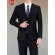 AX Armani Men's Suit Groom's Dress Business Professional Formal Work Suit Navy No Slit 3XL 190/104