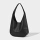 Hong Kong bag shopping for women 2024 autumn and winter new bucket bag large capacity tote bag feeling armpit shoulder bag black counter