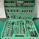 Junpo 150-piece set 72-tooth auto repair tool set car repair set socket wrench combination tool repair tool 161-piece 72-tooth repair shop used out replacement
