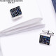 North Martin high-end French shirt cufflinks men's Swarovski diamond cuff nails birthday gift wedding