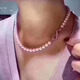 DL 1998 Fat Donglai same style 18k pearl necklace buckle head DIY accessories copper plated 18K gold-filled jewelry buckle pearl bracelet buckle 8 No. 3 white gold