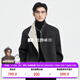 Earl Zall Wool Stand Collar Contrast Color Double-sided Wool Jacket Men's 2025 Autumn and Winter Short New Year's Coat Z541605 Moon Shadow Gray L (175)