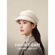 Shanghai Story 2025 Autumn and Winter New Pure Wool Equestrian Hat Warm and Versatile Rider Hat Gift Box for Elders Gardenia Tongxin-Camel Adjustable (-CM)