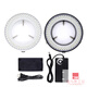 
Microscope LED light source Industrial camera Laser welding visual detection 144 lamp beads Adjustable light ring lamp ring white light inner diameter 60mm15099 White light (white shell) inner diameter 60mm Microscope LED light source