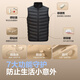 Chaqueta delgada de bosideng para hombres y mujeres parejas cortas 90 terciopelo de tela triple de tela collar chaleco de chaleco de chaleco de chaleco interior