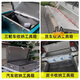 GJXBP stainless steel box storage box outdoor rectangular storage box outdoor car trunk tool box truck customization length 60*width 35*height 35 201 stainless steel