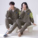 Victoria's style new autumn and winter thickened flannel couple pajamas for one man and one woman for women warm coral velvet home wear set 152 couple M female + male L