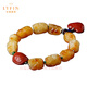 Layun Feiyin Beeswax Pixiu Bracelet for Men and Women Single Circle Amber Bracelet South Red Ruyi Lock Bracelet Light Luxury Gift About 8*14mm